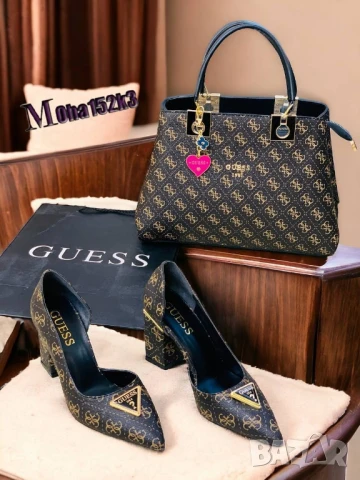 обувки на ток guess , снимка 6 - Дамски обувки на ток - 51224818