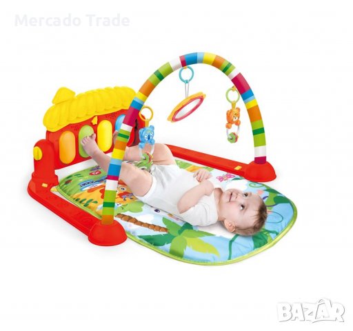 Активна гимнастика Mercado Trade, За бебета, С аксесоари, снимка 2 - Образователни игри - 40095759