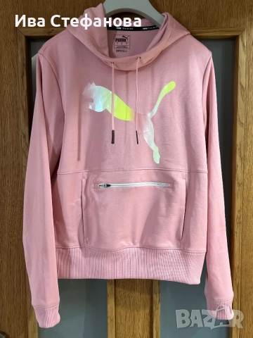 Нова уникална розова спортна блуза суичър Puma Пума puma , снимка 2 - Суичъри - 52516808