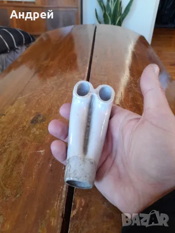 Стар порцеланов изолатор #5, снимка 4 - Други ценни предмети - 48653021