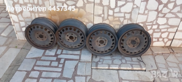 Железни джанти за Honda CRV, HRV , снимка 4 - Гуми и джанти - 51626637