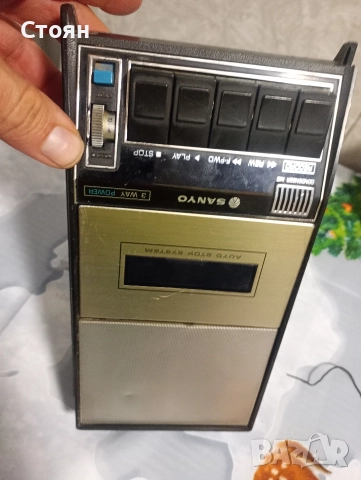 радиокасетофон саньо, снимка 4 - Радиокасетофони, транзистори - 52987056