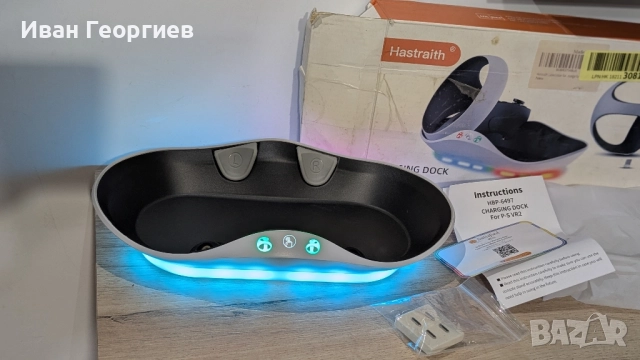 зарядна станция за PS5 VR2 Hastraith, снимка 6 - PlayStation конзоли - 52068600