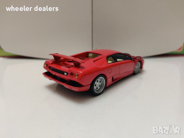 Метална количка Lamborghini Diablo на Universal Hobbies 1:43, снимка 5 - Колекции - 40593463