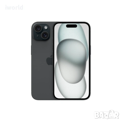 ⚠️НЕРАЗПЕЧАТАН❗️НОВ❗️24М ГАР! 📛 iPhone 15 Black 128гб , снимка 3 - Apple iPhone - 53534035