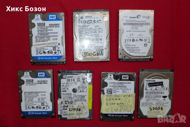 Харддискове за лаптопи 2.5'' Hard drive 2.5'' HDD Seagate,WD SATA IDE, снимка 2 - Части за лаптопи - 35060532