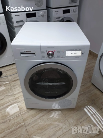 Сушилня Bosch Home Professional Термопомпа 12м Гаранция Бош, снимка 5 - Сушилни - 52556412