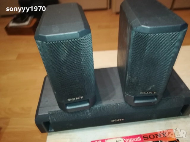 SONY X3-ЦЕНТЪР И ДВЕ КОЛОНИ-ВНОС SWISS 0209251401LCHERY, снимка 4 - Тонколони - 51579248