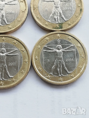 колекция от 1 евро Италия различни години, снимка 7 - Нумизматика и бонистика - 50435536