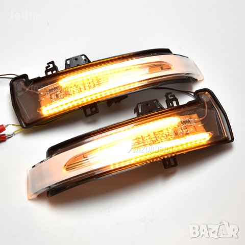 Мигачи за огледалата на Мерцедес W204  Dynamic LED мигачи Mercedes W212 W176 W246, снимка 4 - Части - 42978014