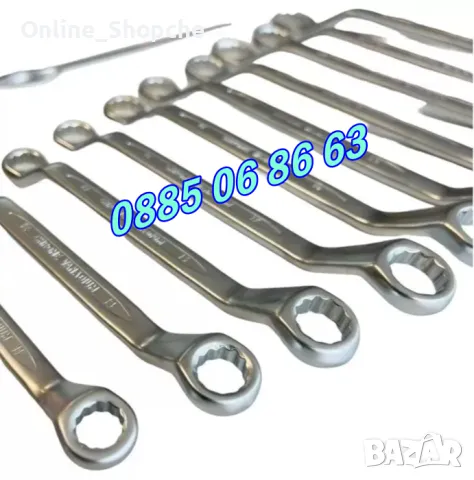 Комплект Ключове Лули 6-32 мм, 12 броя, снимка 2 - Аксесоари и консумативи - 49628347