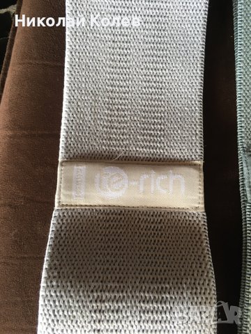 Еласични колани за тренировка te-rich, снимка 2 - Фитнес уреди - 43966364