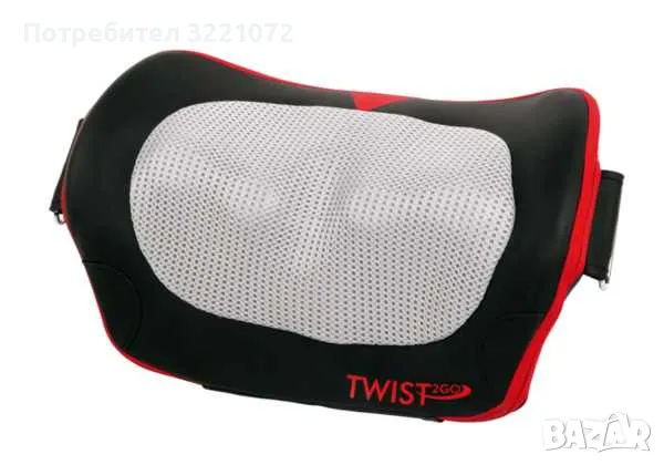 Масажираща възглавница Casada Miniwell Twist - шиацу масажор, снимка 2 - Масажори - 49612084