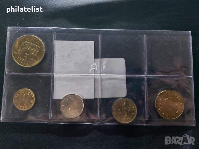 Комплектен сет - Естония , 5 монети