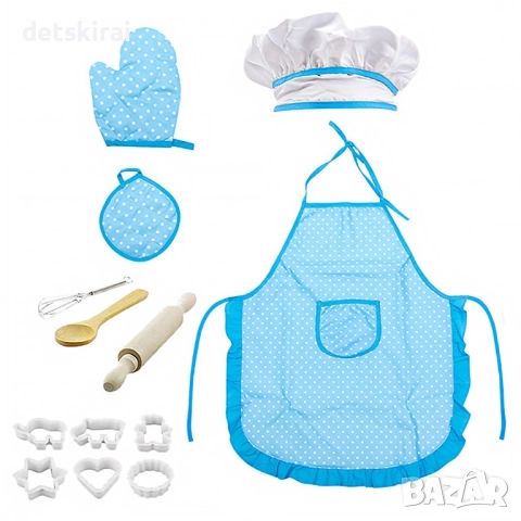 Червено или синьо готварско облекло, снимка 2 - Кукли - 51225247