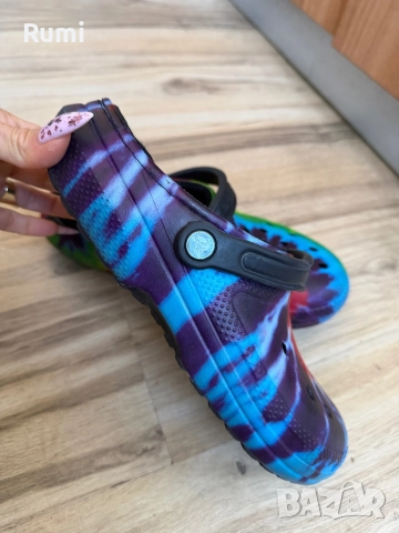 Оригинални топли шикозни чехли CROCS! 42-43 н, снимка 4 - Мъжки чехли - 51253950