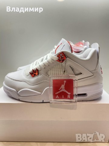 Jordan 4 Retro "Metallic Red" Дамски/Мъжки Кецове, снимка 3 - Кецове - 33009803