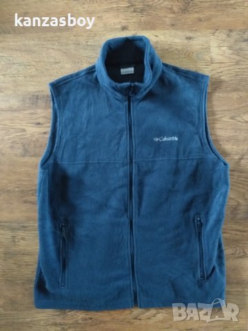 Columbia Men's Full Zip 2.0 - страхотен поларен елек УГОЛЕМЕН 100% оригинал отлично състояние точни , снимка 5 - Други - 39285504
