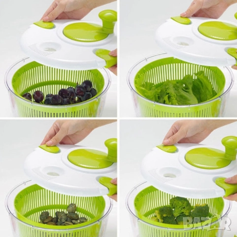 🧺 Многофункционален съд за салата  