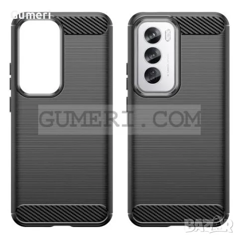Oppo Reno12 Pro Противоударен Силиконов Гръб Карбон, снимка 8 - Калъфи, кейсове - 48835379