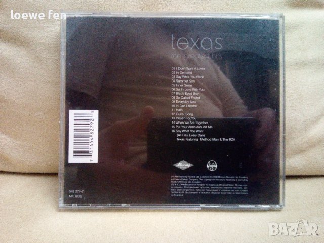 Texas, снимка 2 - CD дискове - 37772160