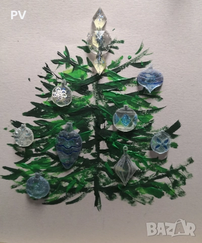 Коледни картички ръчна изработка, снимка 2 - Коледни подаръци - 52667029