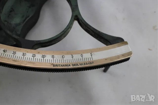 304 Корабен секстант ”Kelvin & Hughes ltd. ”, снимка 3 - Антикварни и старинни предмети - 50098693