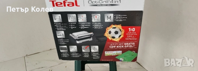 Електрическа скара Tefal OptiGrill 4 in 1 9 автоматични програми