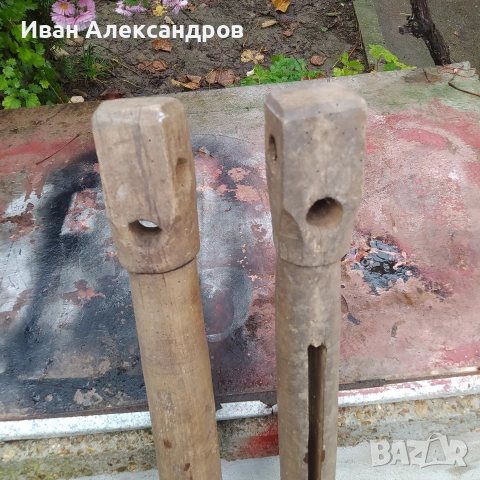 Кросна и нищелки от тъкачен стан, снимка 3 - Антикварни и старинни предмети - 53532074