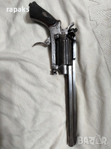 Малък револвер, пиперница. Пистолет, салонен пищак, пищов , снимка 4 - Антикварни и старинни предмети - 53579958