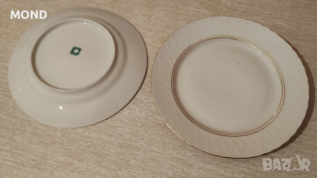 Български процелан - комплект чинии, снимка 14 - Чинии - 52866187