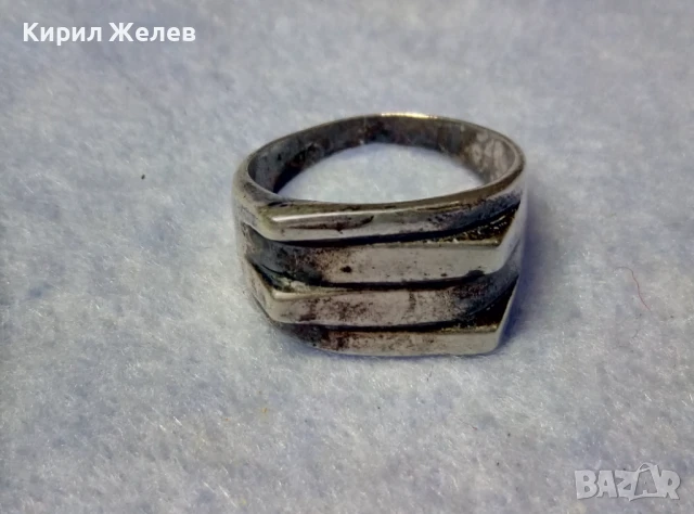 ДИЗАЙНЕРСКИ ФЕШЪН АРТ МОДЕЛ СРЕБЪРЕН ПРАСТЕН СРЕБРО 925 с ОКСИДАЦИЯ РЪЧНА МАЙСТОРСКА ИЗРАБОТКА 49419