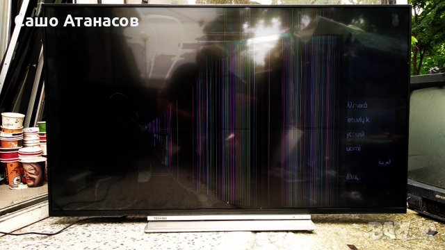 TOSHIBA 43UL5A63DG счупена матрица ,17IPS72 ,17MB130T ,VES4QNDL-2D-U12 ,6870C-0769A ,17WFM07,17LD199