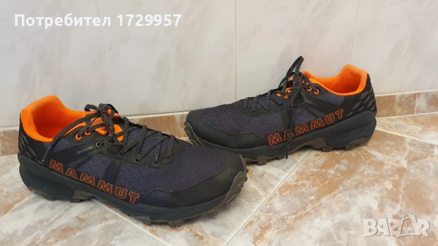 Туристически Mammut Sertig II Low Gtx GORE-TEX Номер-471/3, снимка 10 - Маратонки - 51381889
