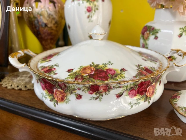 Класиката на Royal Albert серия “Old Country Roses” , снимка 2 - Съдове за готвене - 51154372