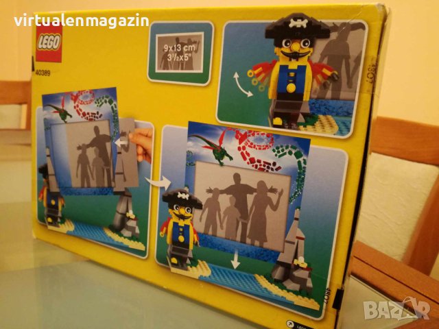 Лего пирати фото рамка - Lego PF40389 - Photo Frame Legoland Pirate, снимка 3 - Конструктори - 43586858