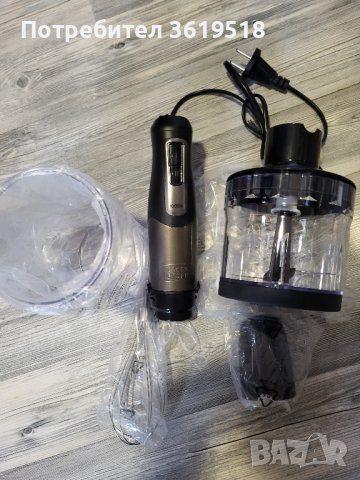 пасатор Black Decker, снимка 6 - Чопъри и пасатори - 43314423