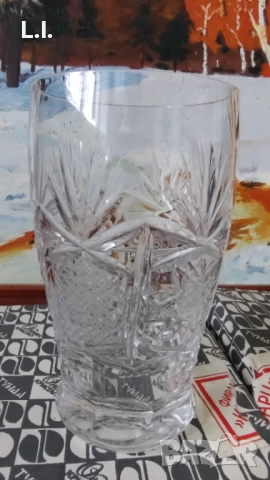 Български оловен кристален сервиз , снимка 3 - Сервизи - 52096325