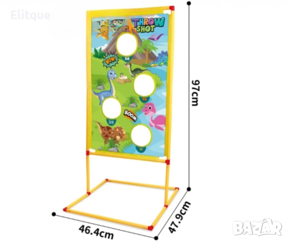 Комплект за игра,мишена с пистолет, снимка 2 - Образователни игри - 52745169