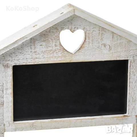 Цветарник-36x29x80 см./дървен цветарник на две нива/цветарник, снимка 3 - Градински мебели, декорация  - 50062702