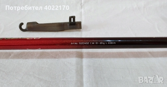 ZEBCO Quantum Magic Trout X-Tase 20 (телемач 4 м, 10-20 гр), снимка 5 - Въдици - 44806228