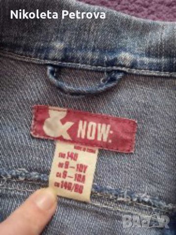 Дънково яке за госпожица, снимка 7 - Детски якета и елеци - 28796802