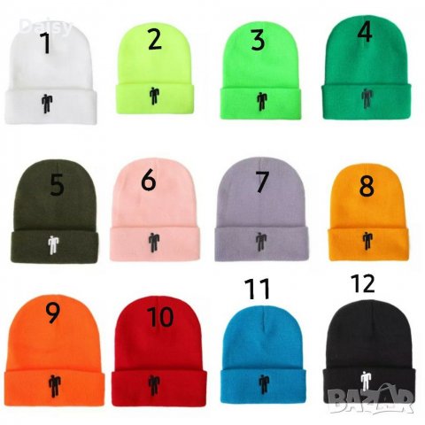 Шапки Billie Eilish / Били Айлиш, снимка 5 - Шапки - 29055156