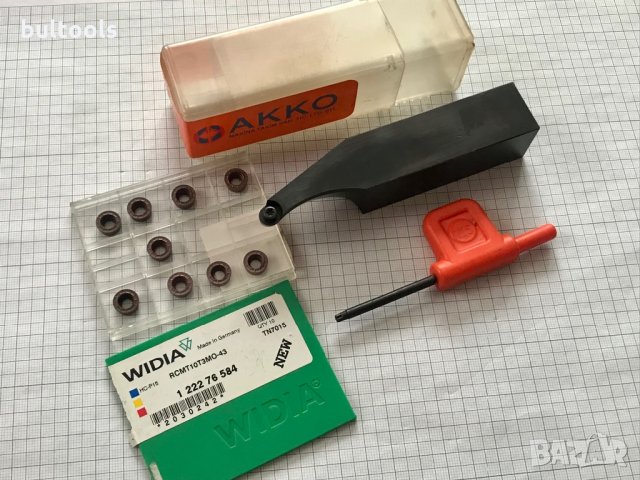 Ножодържач с 9 пластини SRHCR 25x25-K10 AKKO