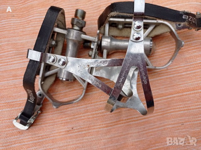 Ретро шосейни педали (MKS, KKT, CAMPAGNOLO), снимка 5 - Части за велосипеди - 32377137