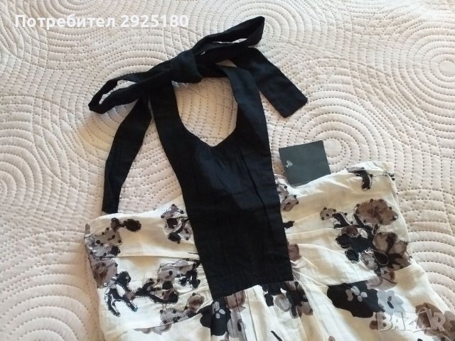 Елегантен топ с паети S , снимка 2 - Корсети, бюстиета, топове - 39190952