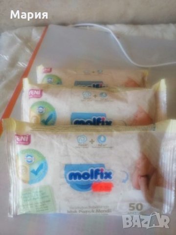 Молфикс мокри кърпи за бебе, снимка 6 - Хигиенни препарати - 27253991
