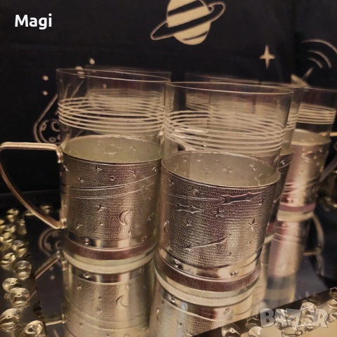 Подстакани, снимка 3 - Сервизи - 52663449