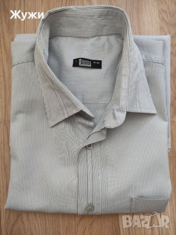 Мъжка риза Л размер, снимка 1 - Ризи - 37135566