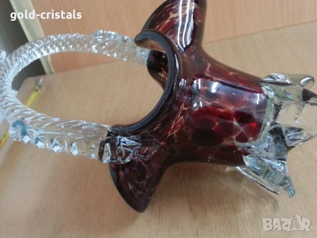  кошничка тип  мурано , снимка 8 - Антикварни и старинни предмети - 26676636